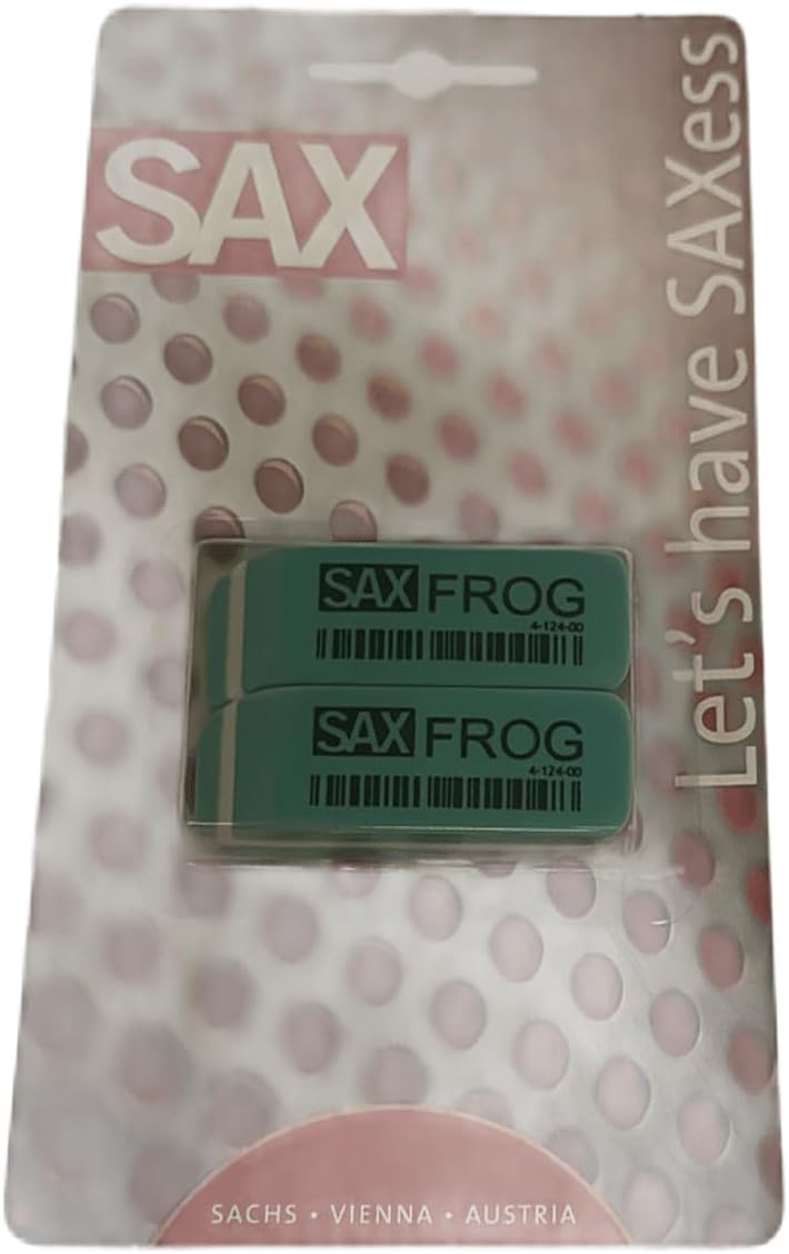 ممحاة SAX Frog 124 - عبوة blister مكونة من 2 قطعة